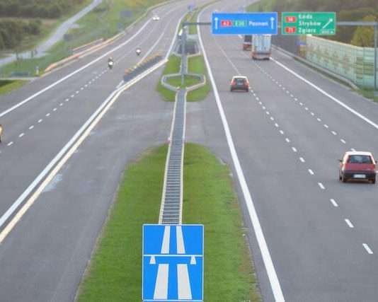 Bezpieczne poruszanie się na autostradzie