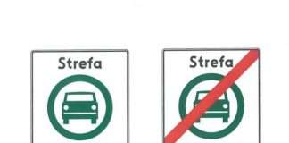 Nowe znaki drogowe na wjazdach do stref ekologicznych