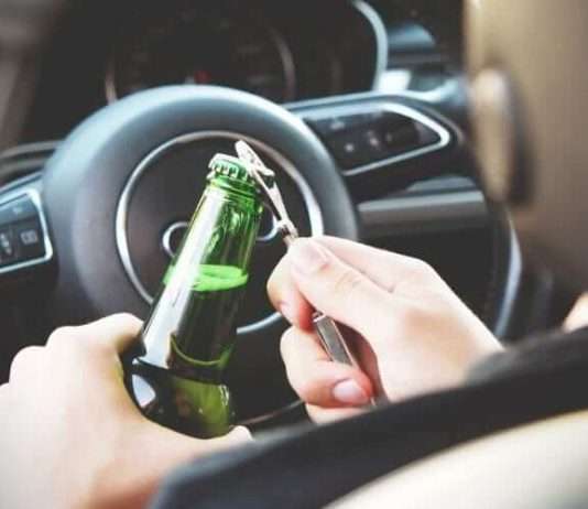 Zatrzymanie prawa jazdy za jazdę po alkoholu