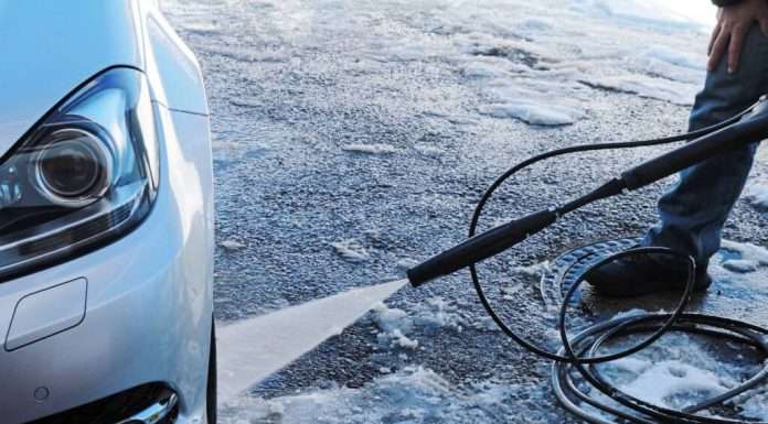 Mycie auta w zimie